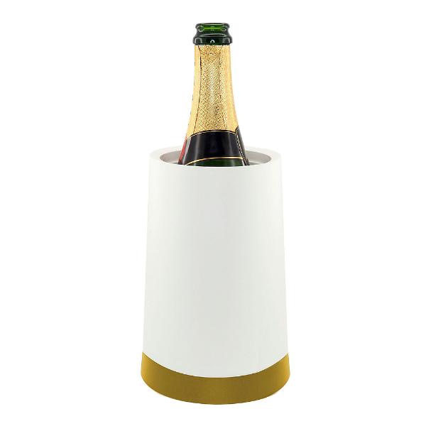 Pulltex Vinkjøler med separat gel hvit/gull