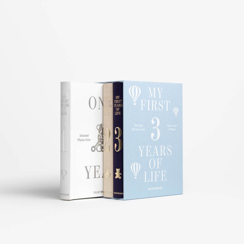 Printworks My First 3 Years fotobok 3 stk