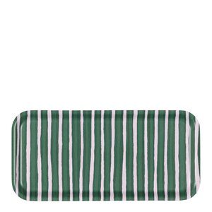 Marimekko Piccolo serveringsbrett 27,5x13,5 cm grønn/rosa