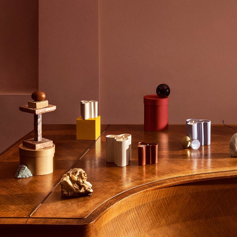 iittala Aalto duftlys 8 cm ild