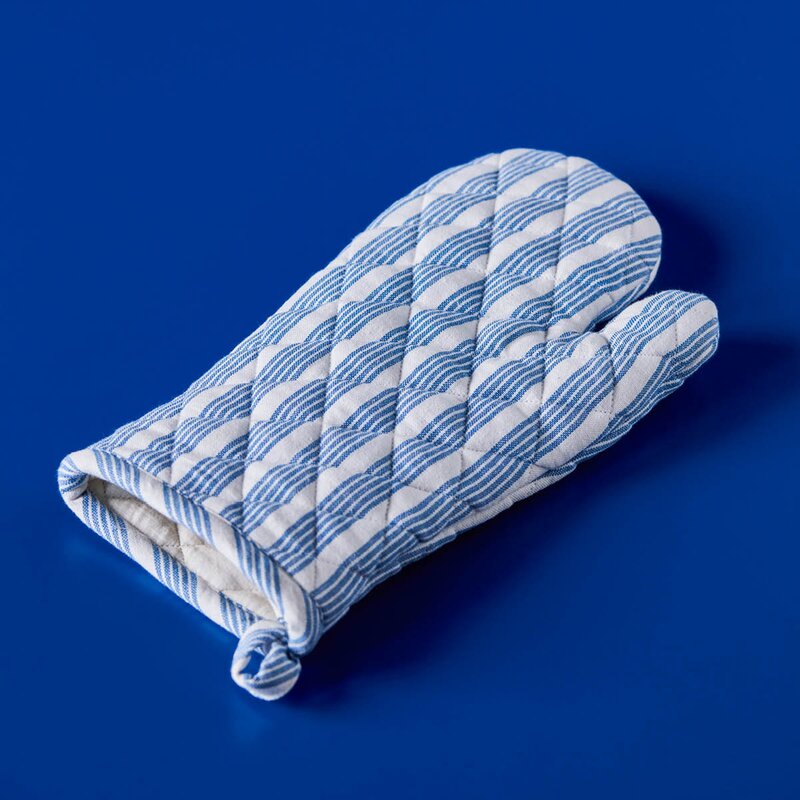 Nicolas Vahé Chef grytevott 18x33 cm 2 stk blå/hvit