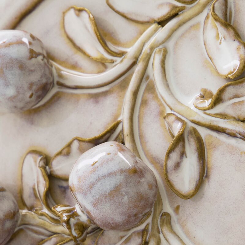 House Doctor Veggkunst Berry 20x3,5 cm off-white