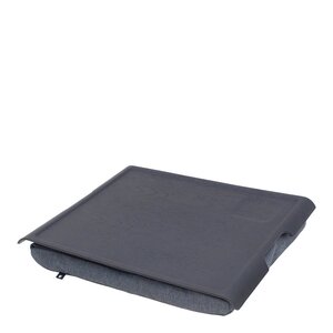 Bosign Laptray knebrett anti-slip 43x38 cm svart/grå