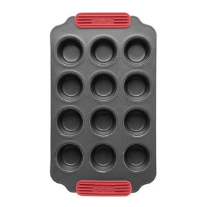 Lékué Bakeform for minimuffins 12 hull 36x18 cm keramisk non-stick