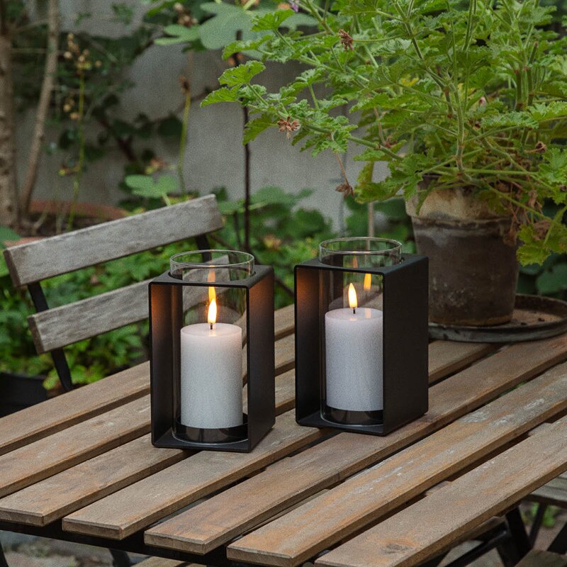 Eva Solo Glow lyslykt 18 cm svart