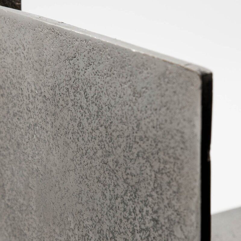 House Doctor Vegghylle Boxie i aluminium 50x18x50 cm sølvfarget finish