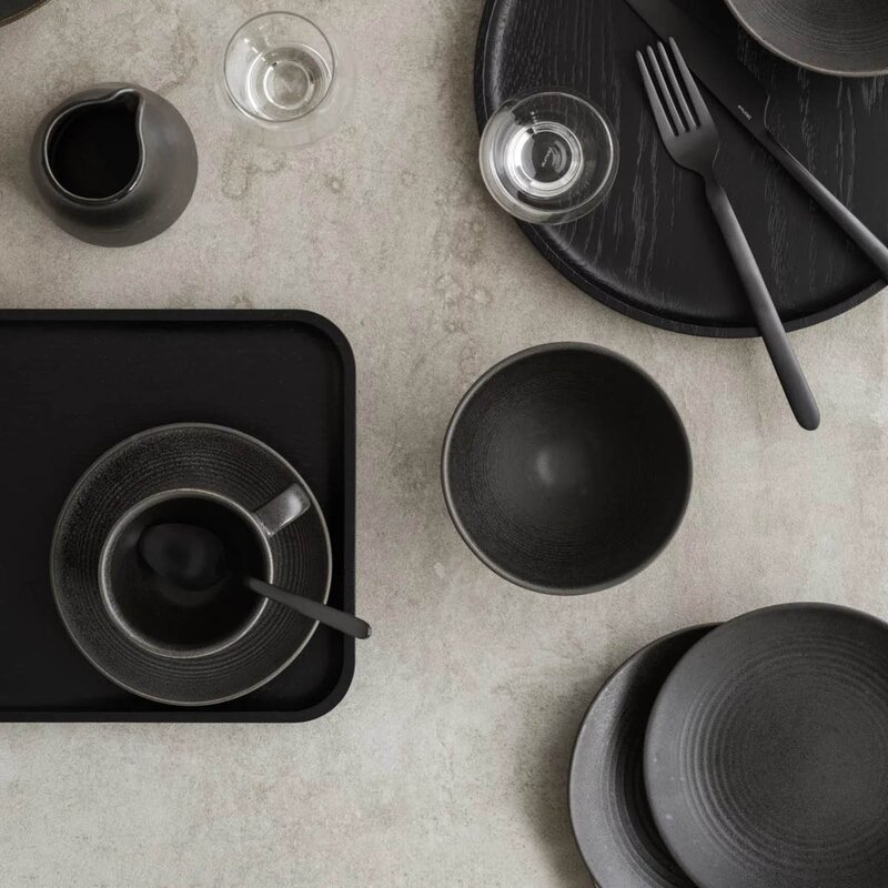 Blomus Kumi skål S 12 cm mørk brun