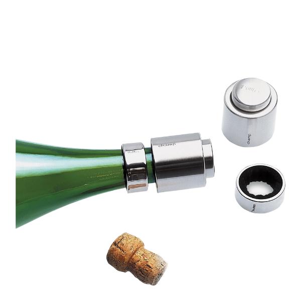 Pulltex Champagne stopper & dryppering stål