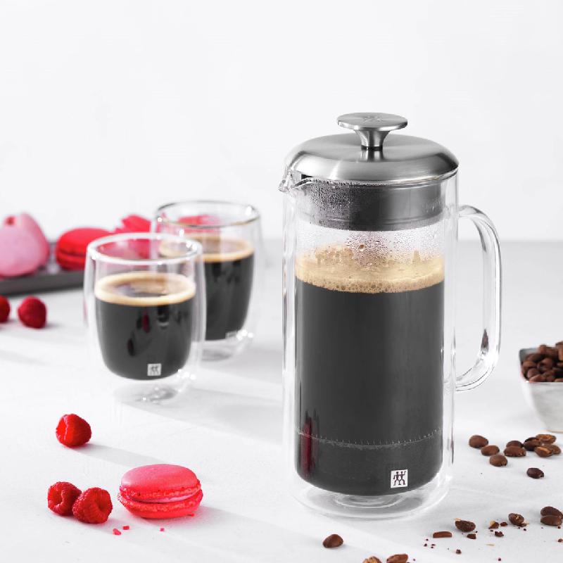 Zwilling Sorrento presskanne 75 cl matt børstet