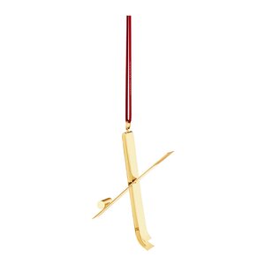 Georg Jensen Ornament pyntebokstav X gull