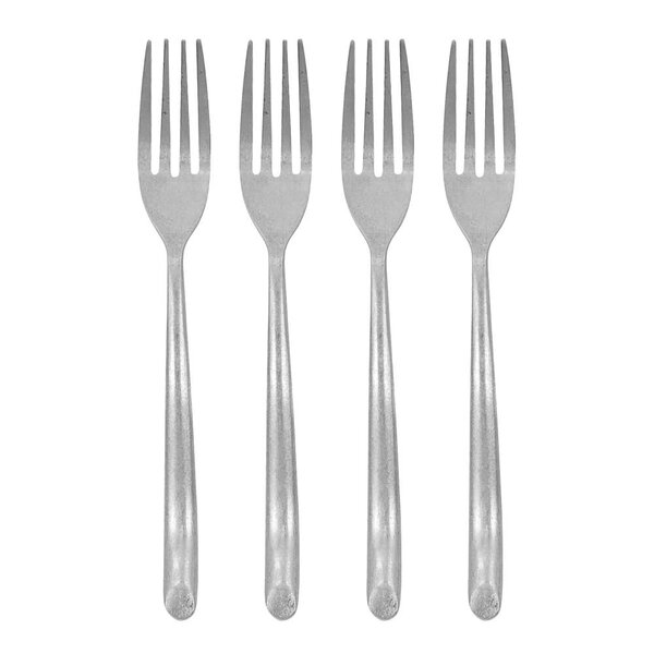 Nicolas Vahé Kakegaffel 15 cm 4 stk antikk sølvfinish