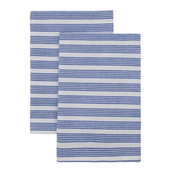 Nicolas Vahé Chef kjøkkenhåndkle 50x70 cm 2 stk blå/hvit