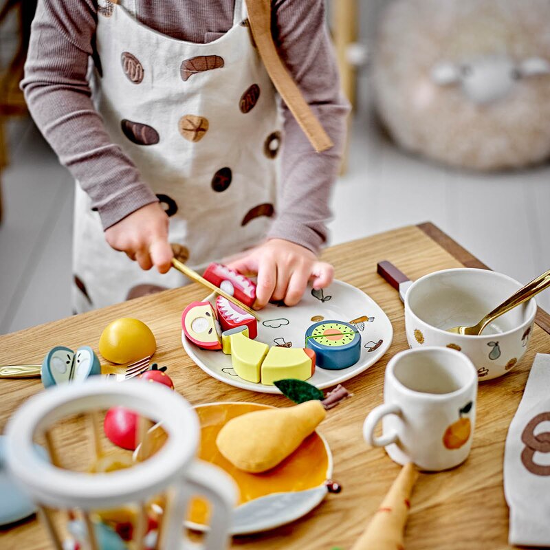 Bloomingville MINI Agnes barneservise 3 deler hvit