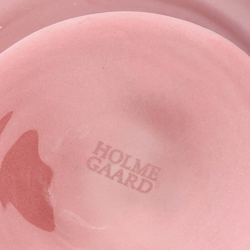 Holmegaard Soma telyslykt 7,5 cm 2 stk rose/terracotta