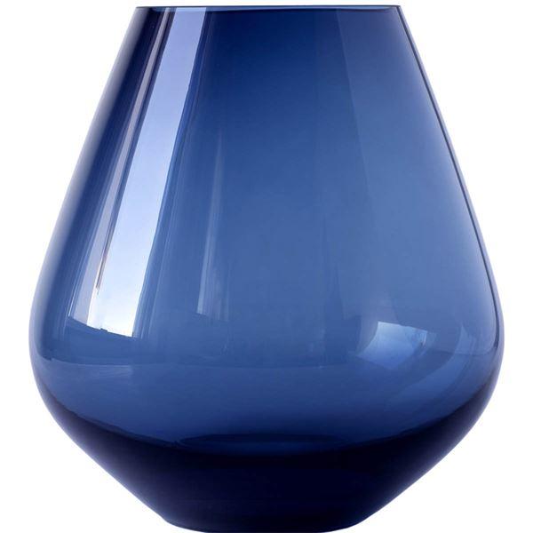Magnor Rocks stormlykt/vase 22 cm blå