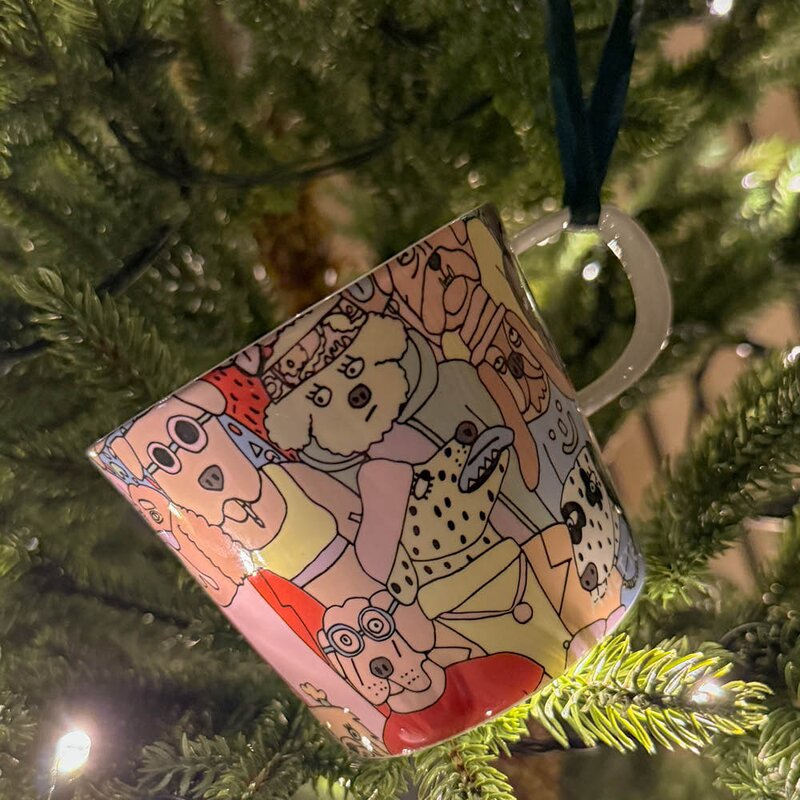 Modern House Anette Moi krus 27 cl hund