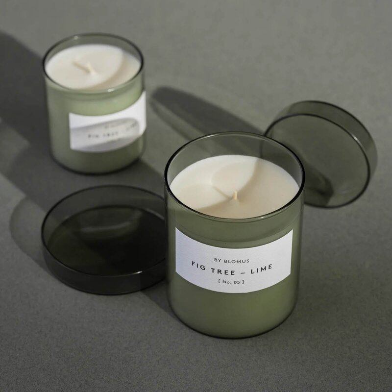 Blomus Valoa duftlys 7,5 cm figtree lime
