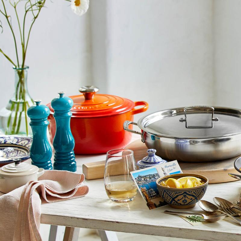 Le Creuset Pepperkvern 21 cm caribbean 