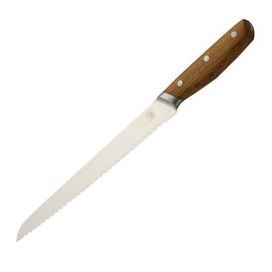 Morsø Bosco brødkniv 25 cm stål/eik