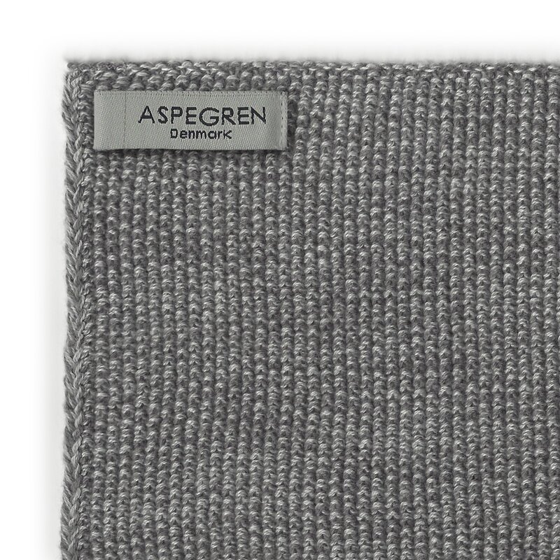 Aspegren Blend kjøkkenklut strikket 26x26 cm gray