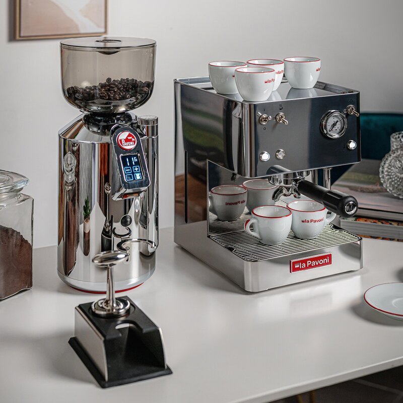 La Pavoni Cilindro kaffekvern semiprofessionell 500g cilindro stål