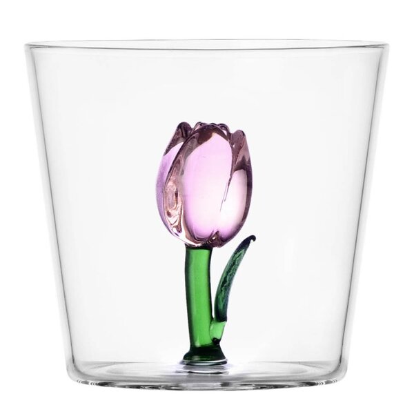 Ichendorf Milano Botanica vannglass 35 cl tulipan rosa