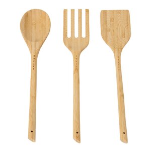 Satake Redskapssett trekjøkkenredskaper 3 deler bambus