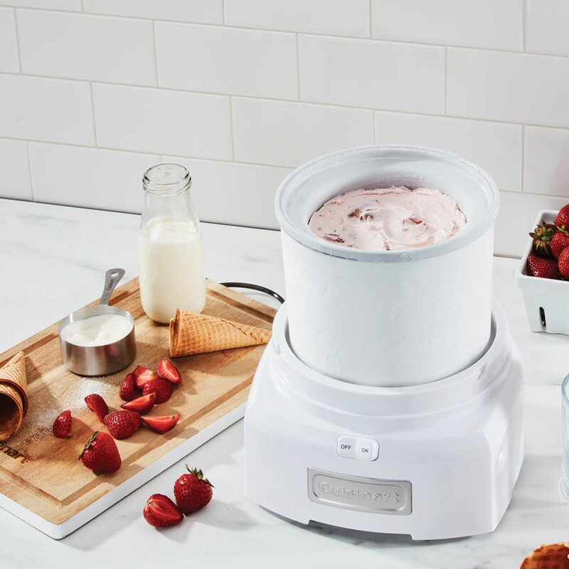 Cuisinart Cool Scoops iskremmaskin ICE21E 1,4L hvit