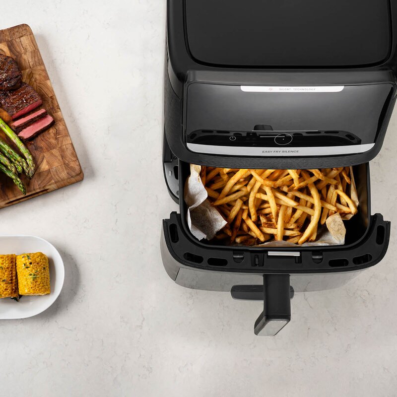 OBH Nordica Easy Fry Silence Vision airfryer 7 L svart
