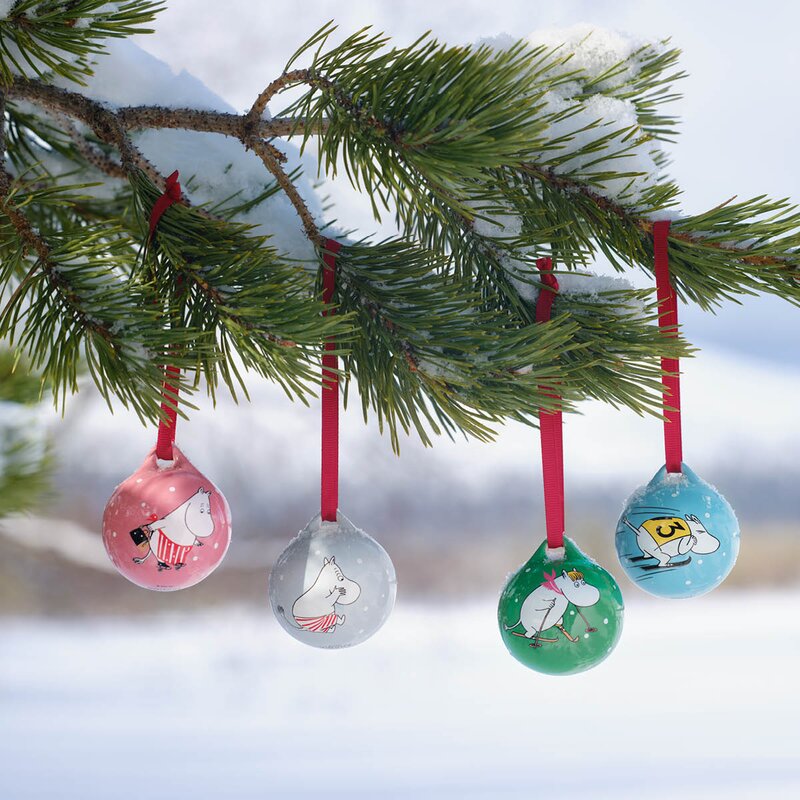 MoominArabia Mummi mini årskule 4 stk Isbading