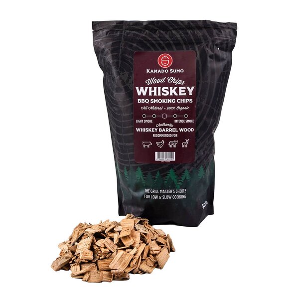 Kamado SUMO Wood Chips røykeflis 800 g whisky