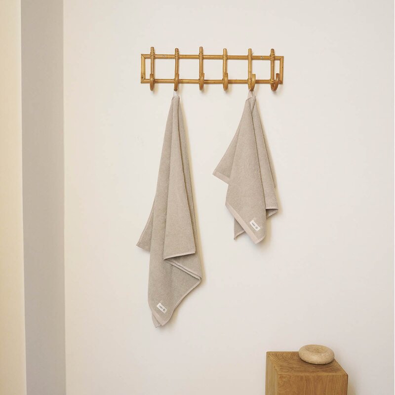 The Organic Company MILD badehåndkle 70x140 cm stone