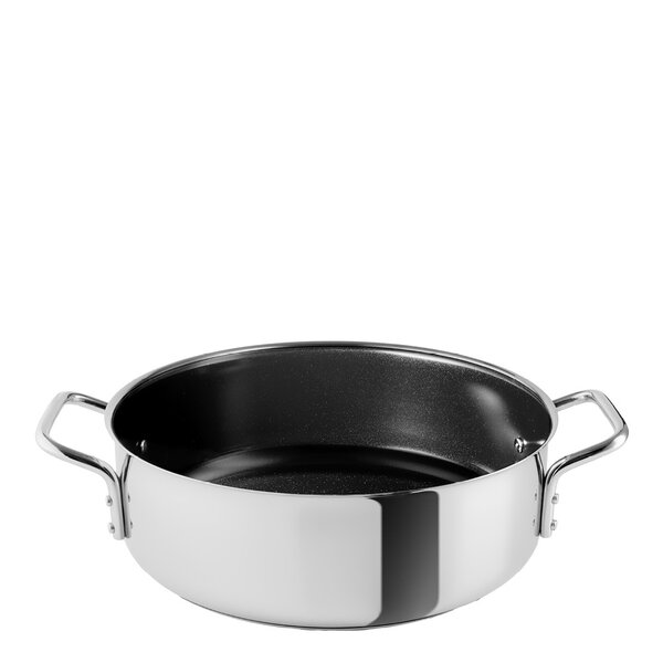 Eva Trio Stainless Steel sautégryte 3,5L keramisk Slip-Let® belegg