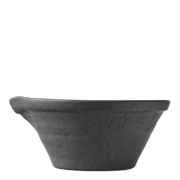 PotteryJo Peep deigbolle 27 cm matt black
