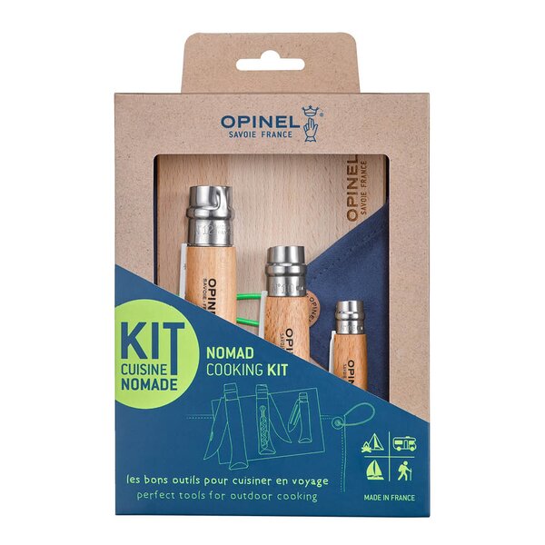 Opinel Nomad kokeutstyrsett 5 deler bøk