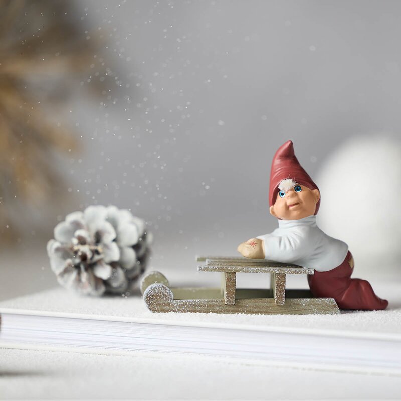 Klarborg Carl & Joanne nisser med juletre 16 cm