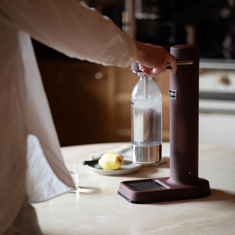 Aarke Carbonator 3 kullsyremaskin burgundy