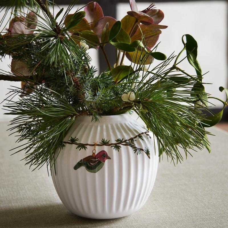 Kähler Hammershøi Christmas vase 13 cm
