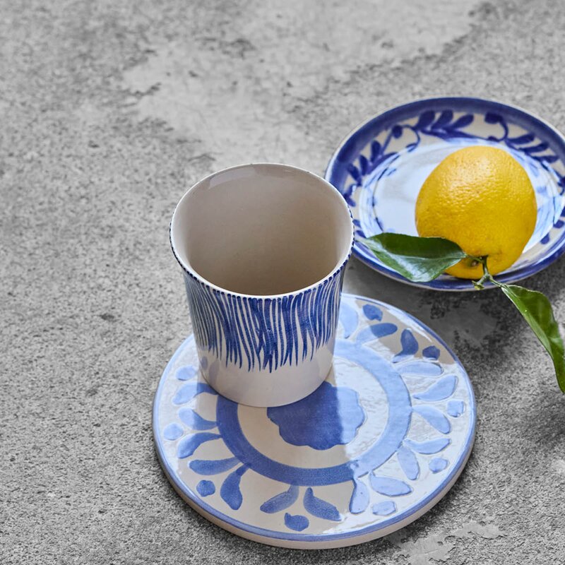 House Doctor Diva kopp 25 cl 2 skt blå