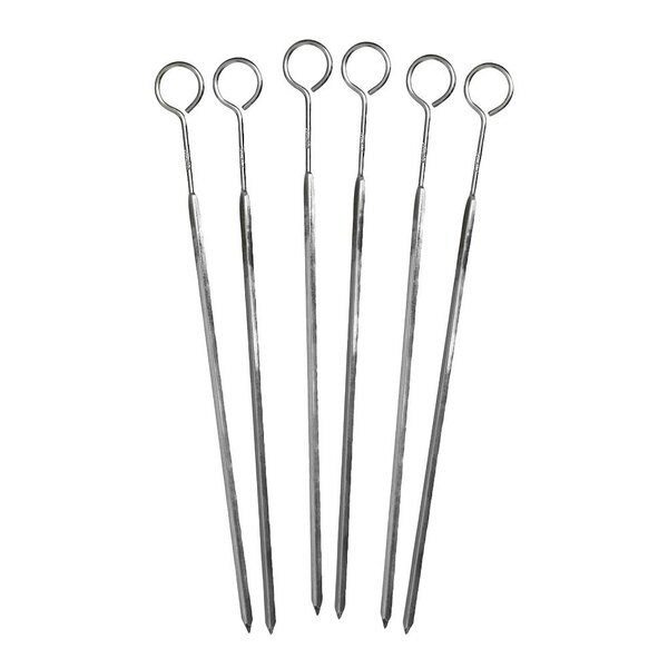 Exxent Grillspyd 23 cm 6 stk stål
