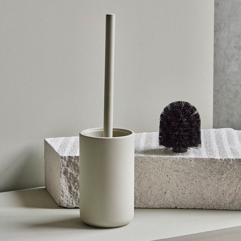 House Doctor Wah toalettbørste 9,3x36,5 cm off-white