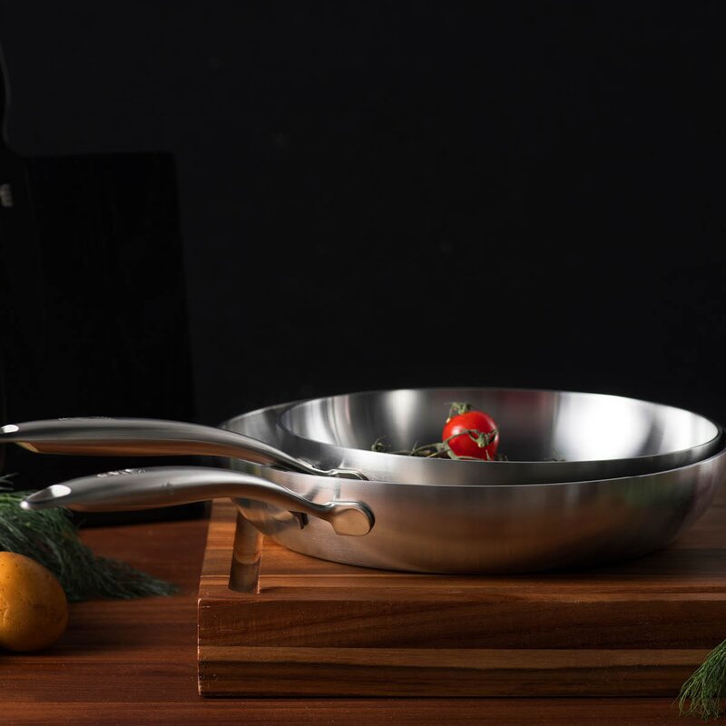 Modern House Chef Ørjan stekepanne 28 cm børstet stål