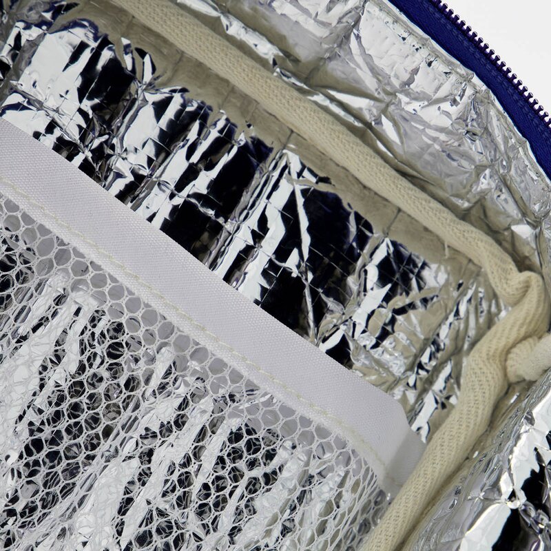 Nicolas Vahé Kjølebag 17x22x28 cm blå