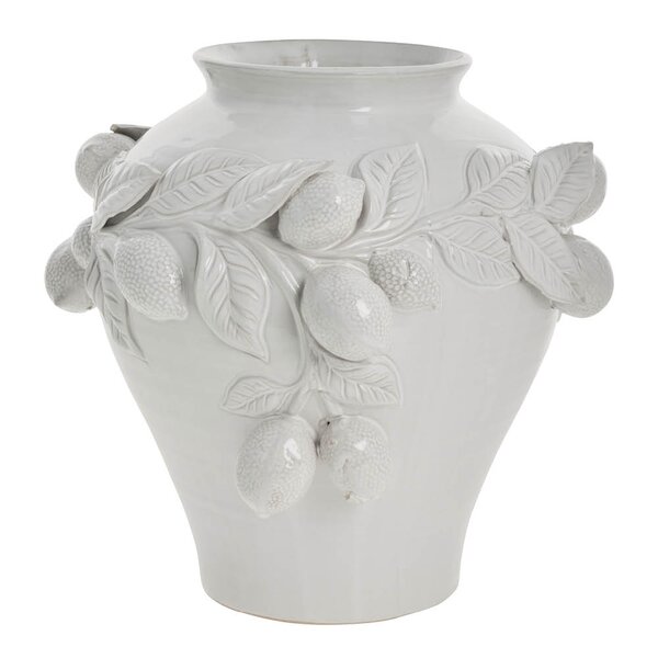Lene Bjerre Limone vase 29 cm hvit