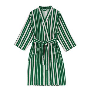Marimekko Raide badekåpe XL grønn/rosa