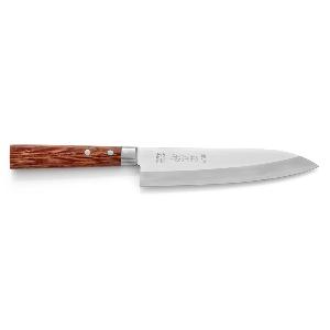 Masahiro Santoku grønnsakskniv 16,5 cm brun