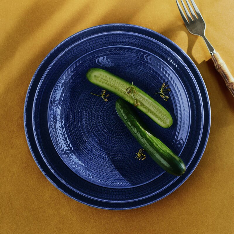 Rörstrand Blå Eld tallerken 26 cm blå