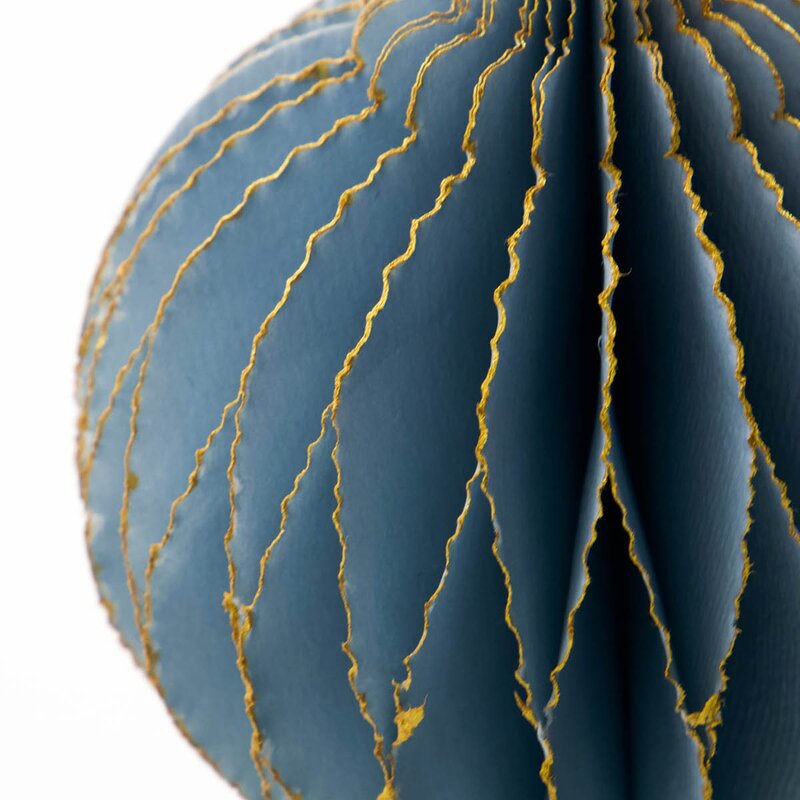 House Doctor Alsta julepynt 4 stk lyseblå