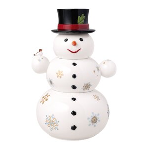 Villeroy & Boch Christmas Toys Memory kakeboks snømann 3 deler