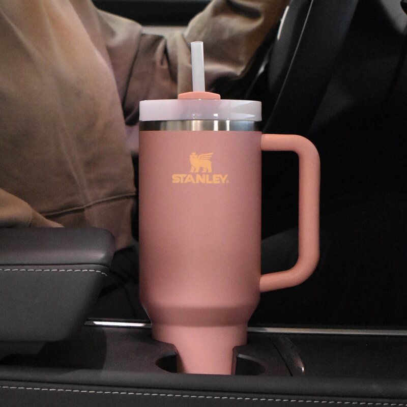 Stanley Quencher H2.0 FlowState tumbler 1,18L Peach Rose